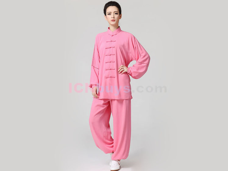 Tai Chi Clothing Long-sleeve Casual Style Linen Suit